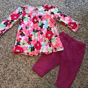 Hanna Andersson tunic and leggings